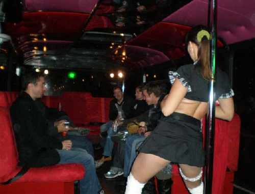 strip party bus